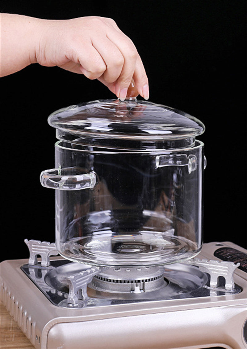 Glass Cooking Pot